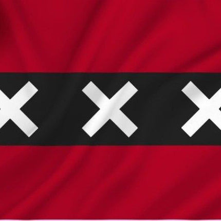 Vlag Amsterdam 90 x 150 cm