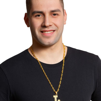 LA Goud Ketting Metaal