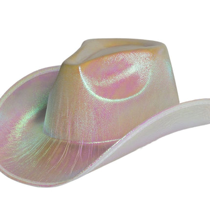 Cowboy Hoed Shiny Zilver