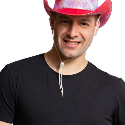 Cowboy Hoed Shiny Rood