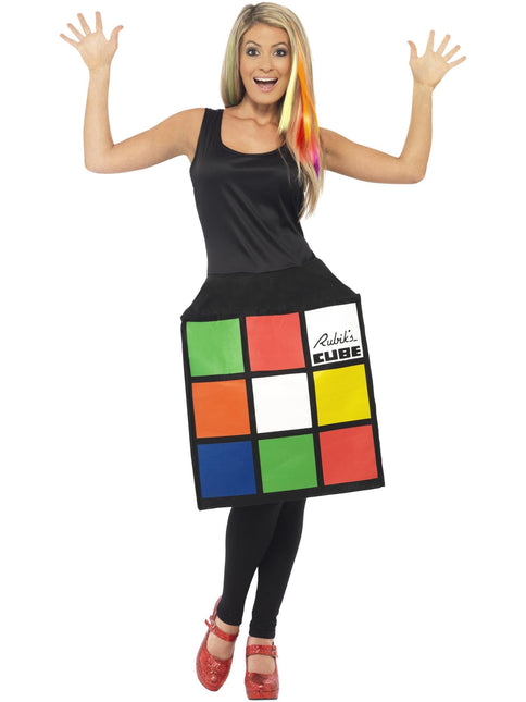 Rubik's Cube 3D Kostuum Dames
