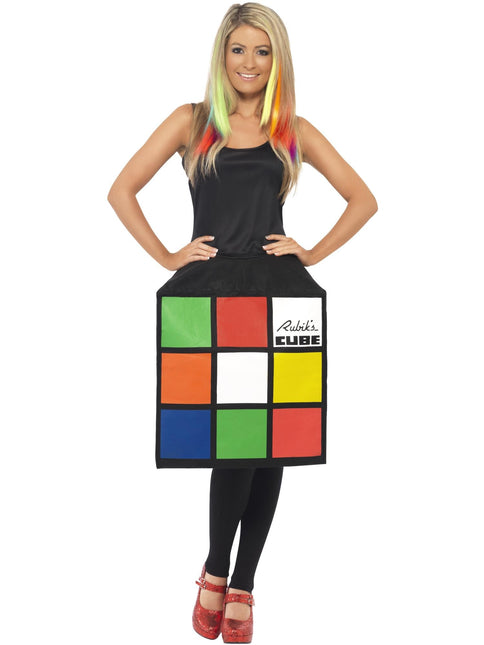 Rubik's Cube 3D Kostuum Dames