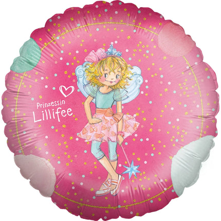 Prinses Lillifee Helium Ballon Roze Leeg 45cm