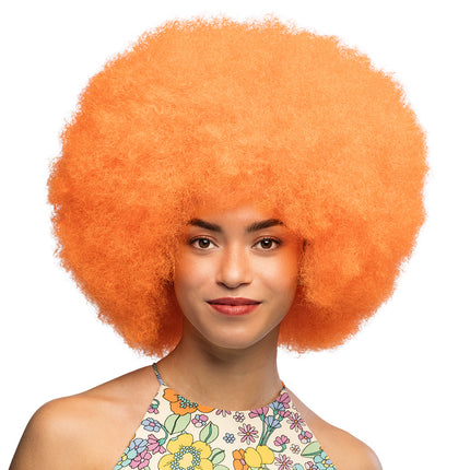 Pruik Sugar neonoranje UV