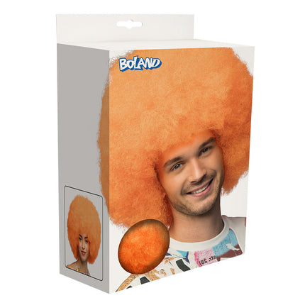 Pruik Sugar neonoranje UV