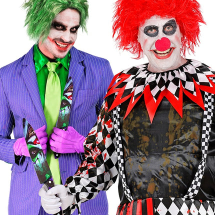 Nep Mes kwaadaardige clown 31cm
