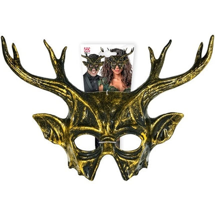 MASKER GEHOORNDE GEIT - HARD PLASTIC