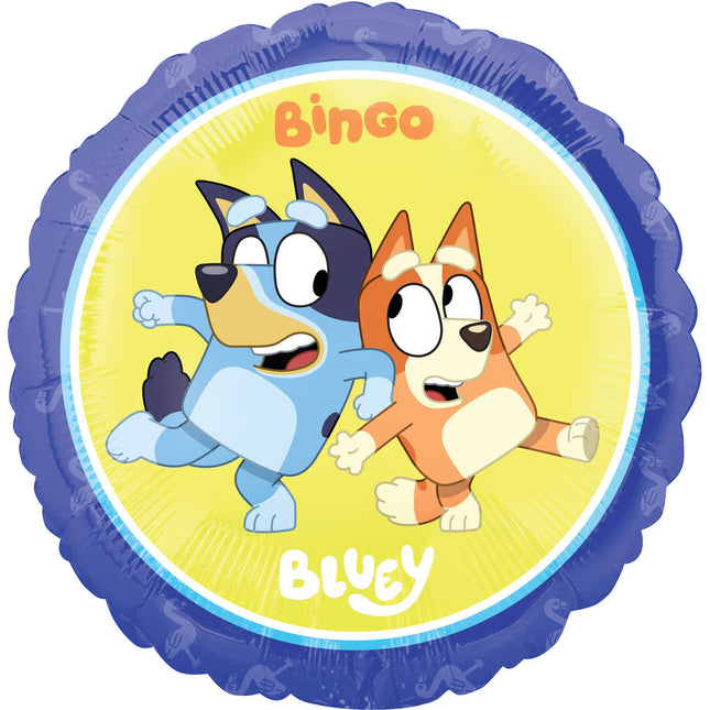 Bluey Helium Ballon Leeg 45cm