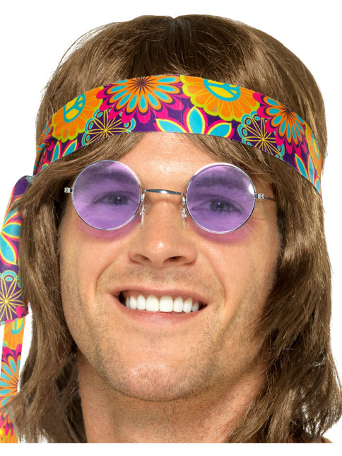 Hippie Bril Paars