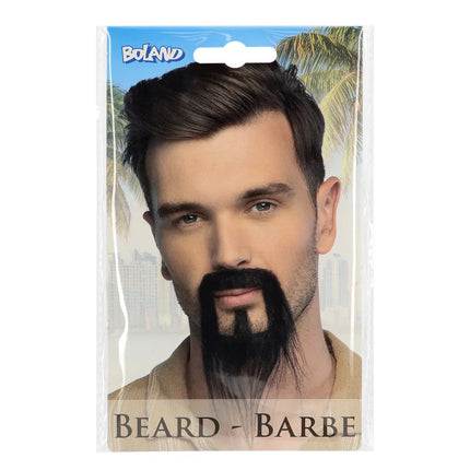 Zwarte Nep Baard Fantasy