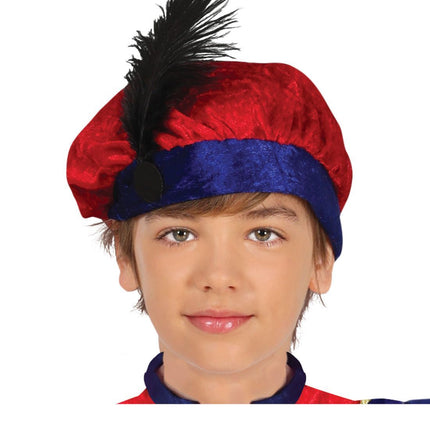 Pietenpak Kind Rood/Blauw