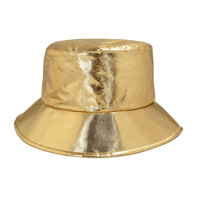 Bucket hat Glimmer goud