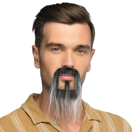 Grijze Nep Baard