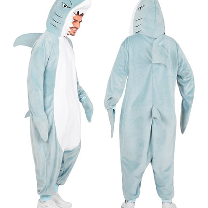 Haai Jumpsuit met Kap