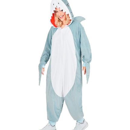 Haai Jumpsuit met Kap