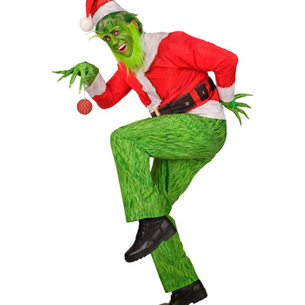 De Grinch Kostuum Rood Groen