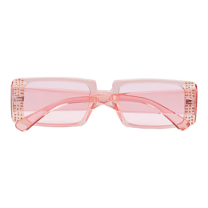 Set 2 Partybrillen Escape (zwart en roze)