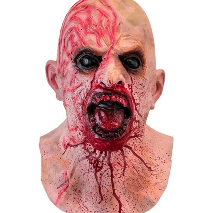Bloederig Zombie Masker Volledig Hoofd