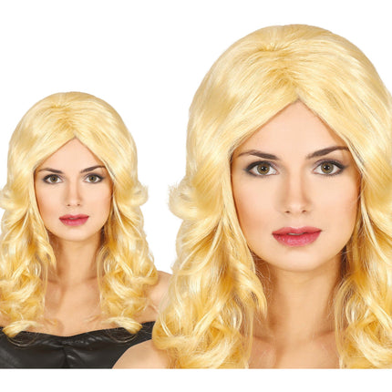 Blonde Pruik Slag
