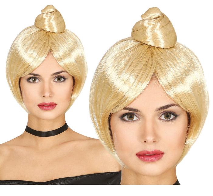 Blonde Pruik Knot