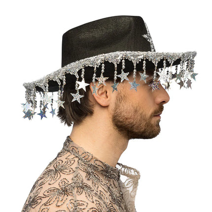 Cowboyhoed Stargazing zwart