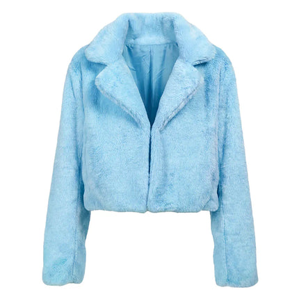 Jasje Fluffy rave lichtblauw (M/L)