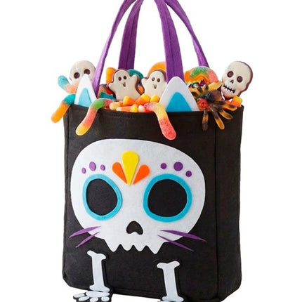 TAS TRICK OR TREAT SKELET KAT