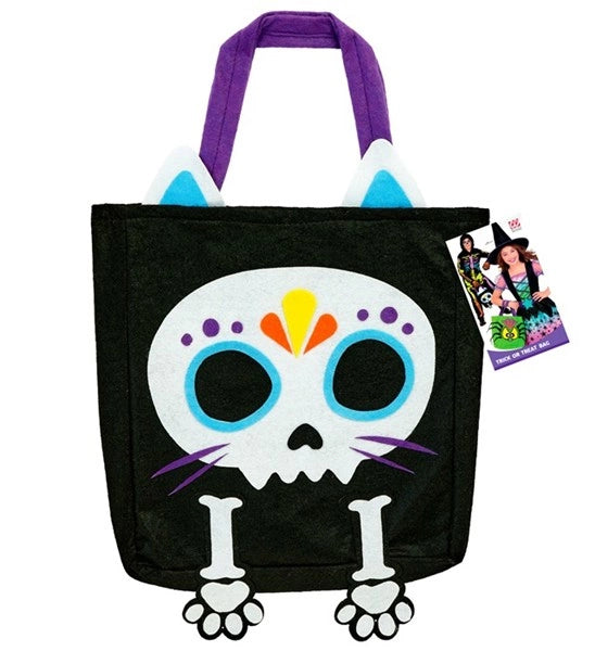 Trick or Treat Tas Skelet Kat