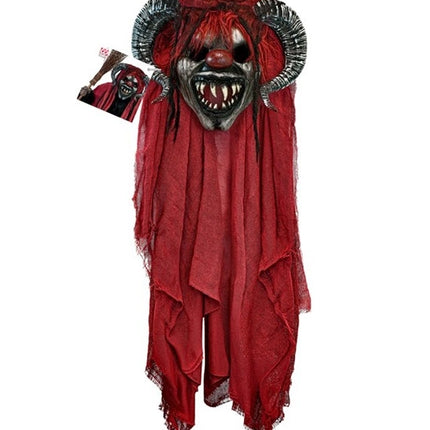 MASKER MET CAPE KRAMPUS