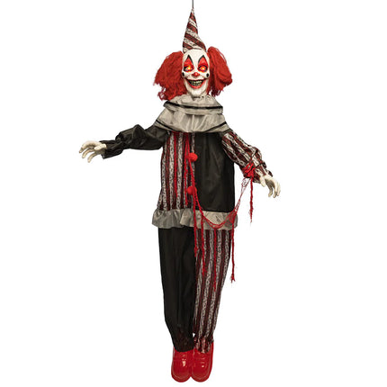Hangdecoratie clown Mad giggles (175 cm)