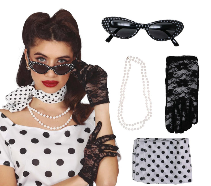 50'S Set 5 delig van Fiestas Guirca koop je bij Partywinkel