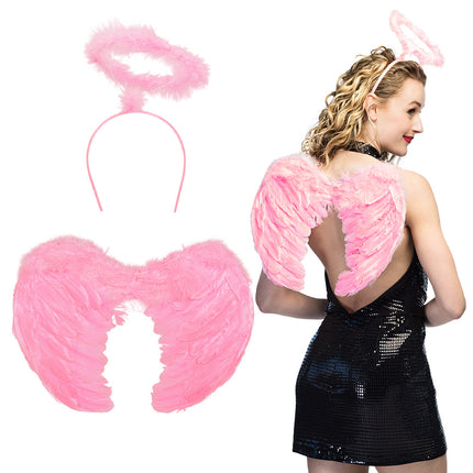 Set Engel promo lichtroze