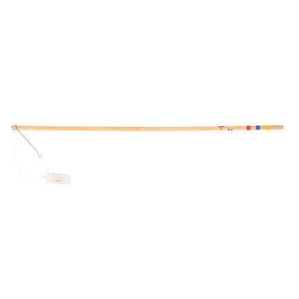 Lampionstokje Electrical Gekleurd Sterren Hout/Plastic 40 cm
