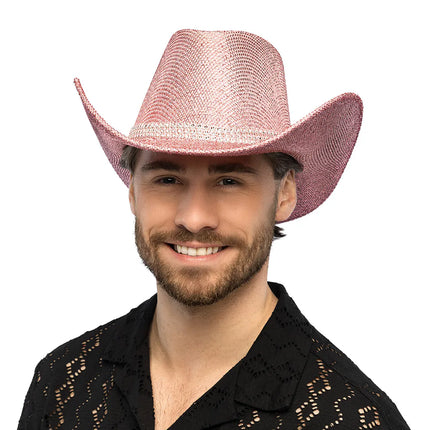 Cowboyhoed Midnight roze
