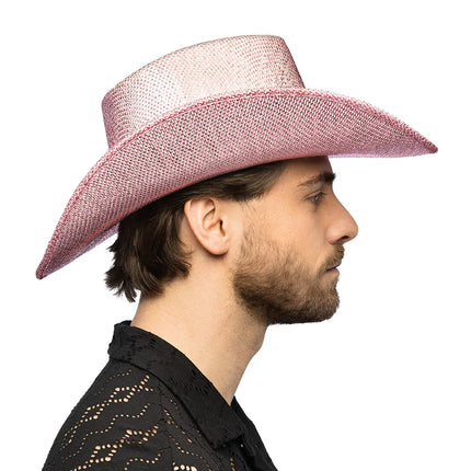 Cowboyhoed Midnight roze