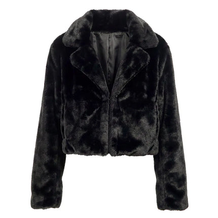 Jasje Fluffy rave zwart (M/L)