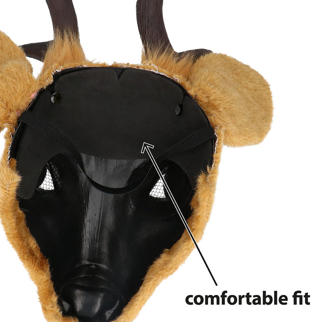 Hert Masker Bruin