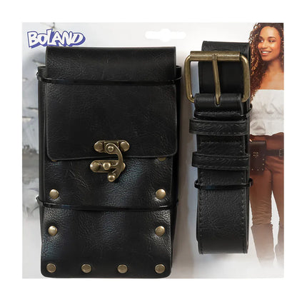 Heuptas met riem Blayze (tas 18 x 11 x 4 cm, riem 120 cm)