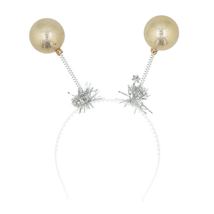 Gouden Haarband Bolletjes