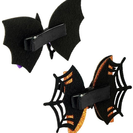 HAARCLIP VLEERMUIS / SPINNENWEG KIND ASSORTI