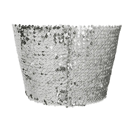 Top Sparkle zilver (M/L stretch)