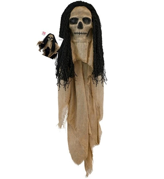 Schedelmasker met Cape en Haar