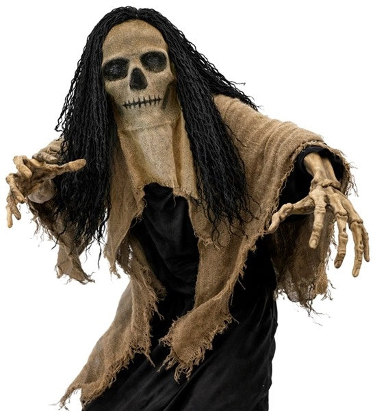 Schedelmasker met Cape en Haar