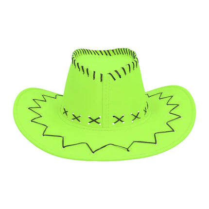 Cowboyhoed Savanne neongroen UV