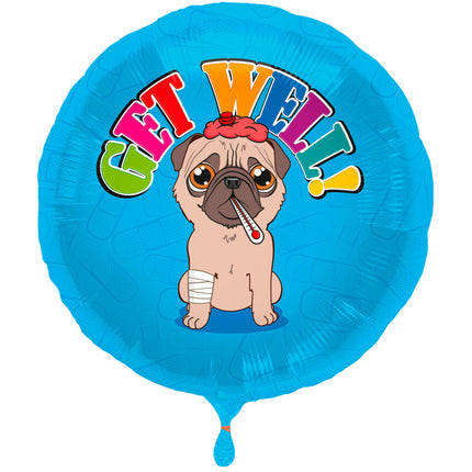 Beterschap Get Well Folieballon - 45cm