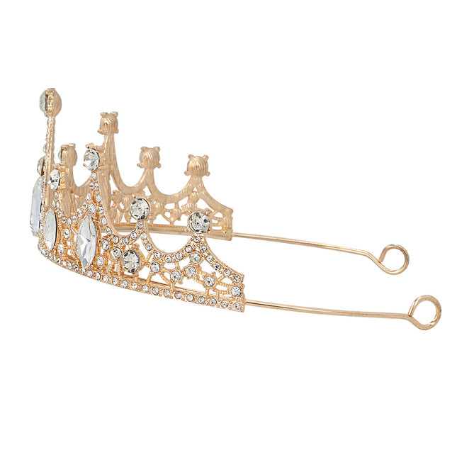 Metalen tiara Royal Julia