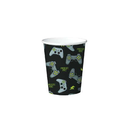 Gaming Party Bekers 210ml 8st