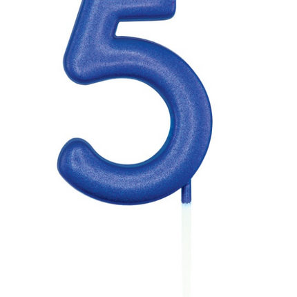 Blauwe Cijferkaars 5