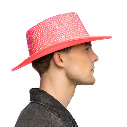 Cowboyhoed Aurora neonroze UV