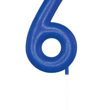Blauwe Cijferkaars 6